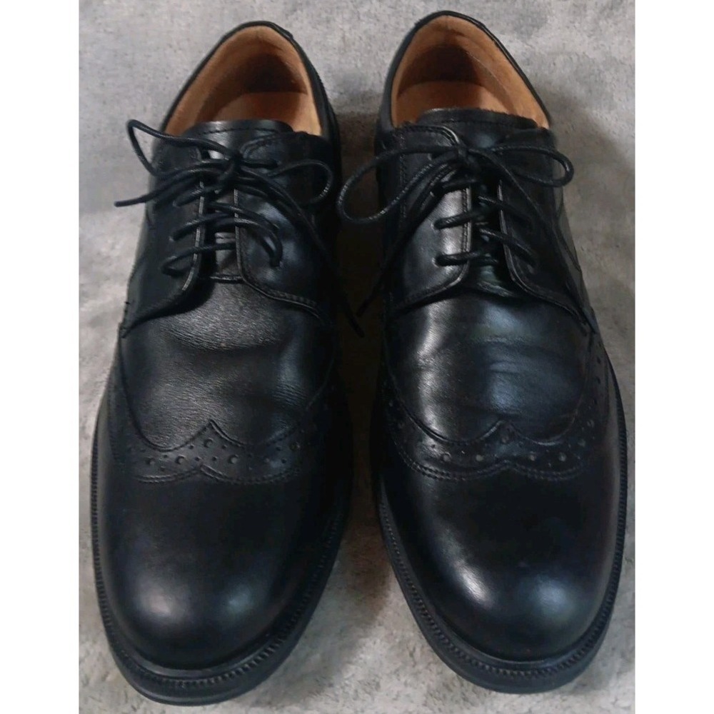 Florsheim Mens Black Leather Dress Shoes 9.5 EEE Oxford Business 11702‎